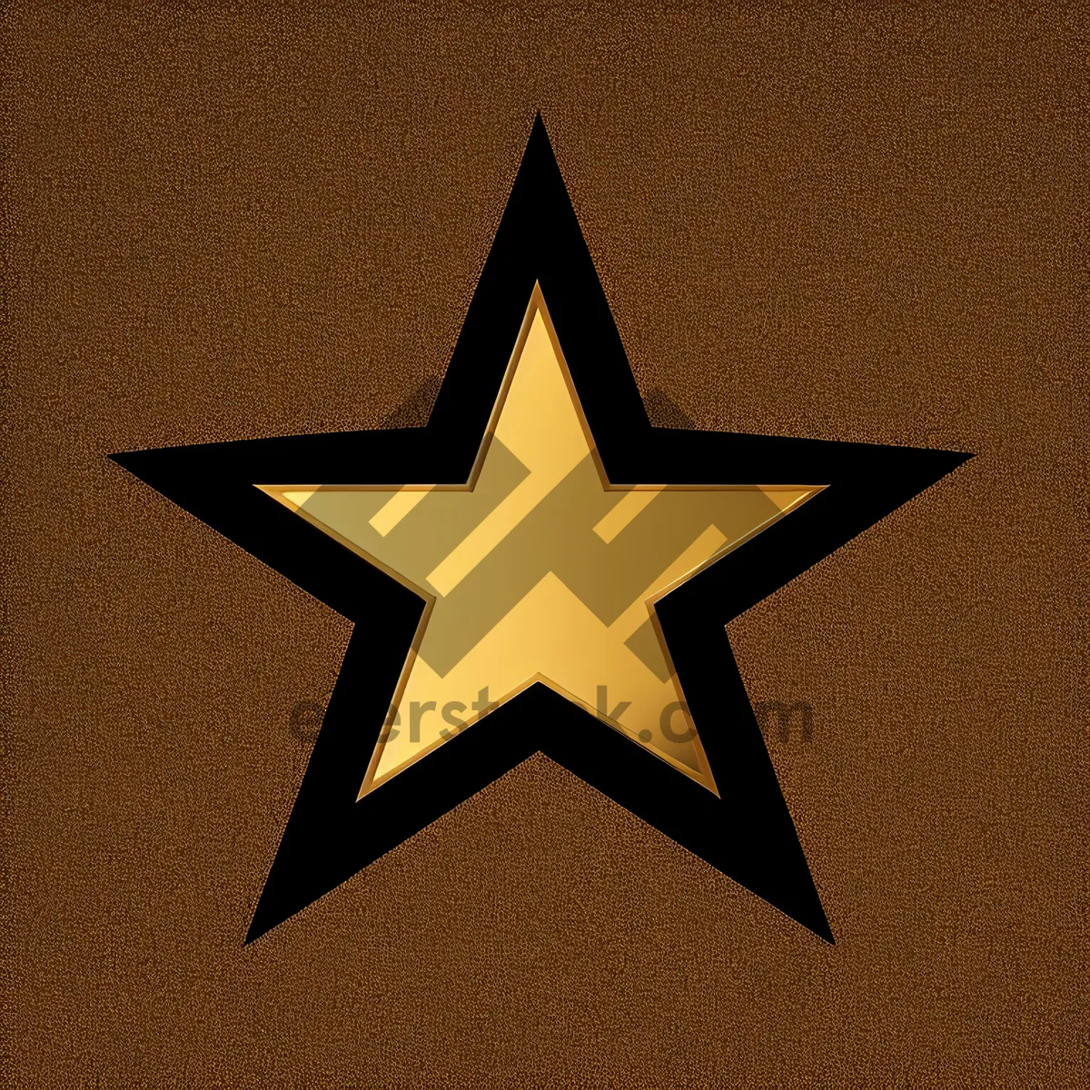 Picture of Star Pyramid: Symbolic Graphic Art Decoration