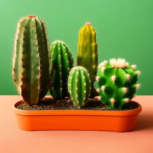 Fresh, Healthy Cactus Gumbo with Peas