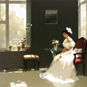 Joyful Wedding Bliss: Smiling Bride and Groom