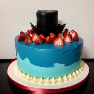 Delicious Berry Chocolate Strawberry Cream Cake