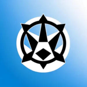 Medieval Pirate Emblem with Gemstone Detail