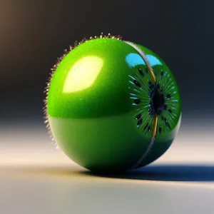 Juicy Granny Smith Apple, a Nutritious Snack