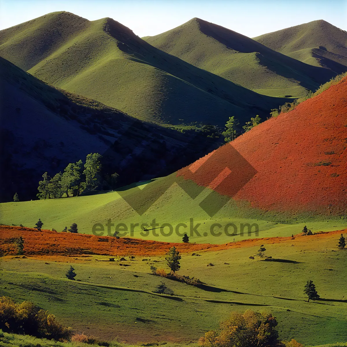 Picture of Breathtaking Highland Mountain Landscape