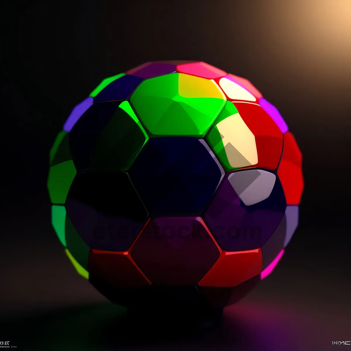 Picture of Global Soccer Championship Ball with Flag Icons