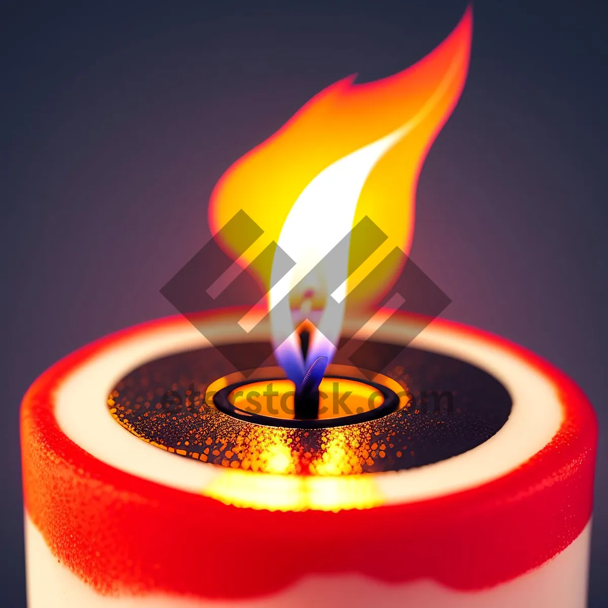 Picture of Celebration Flames: Illuminating Birthday Cake Candles