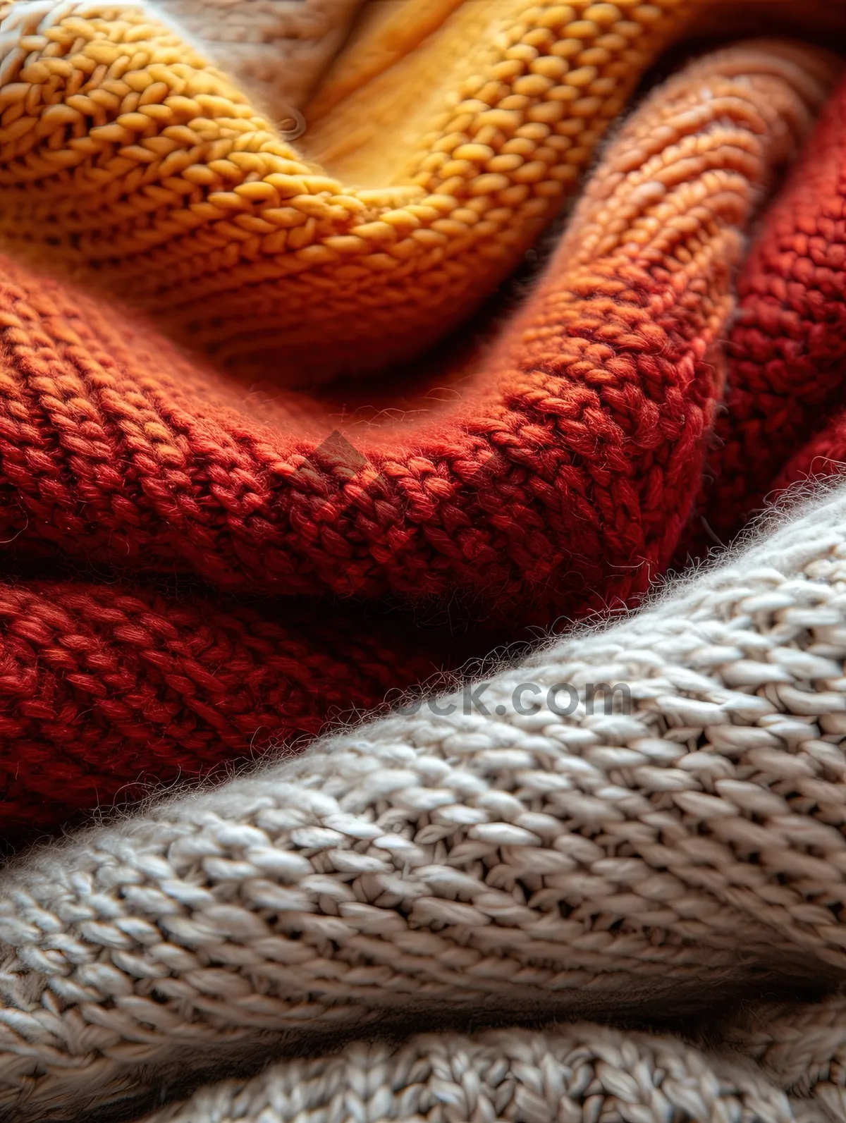 Picture of Close-up of textured cotton fabric with burlap thread