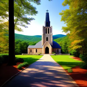 Old Church Tower - Historic Religious Landmark