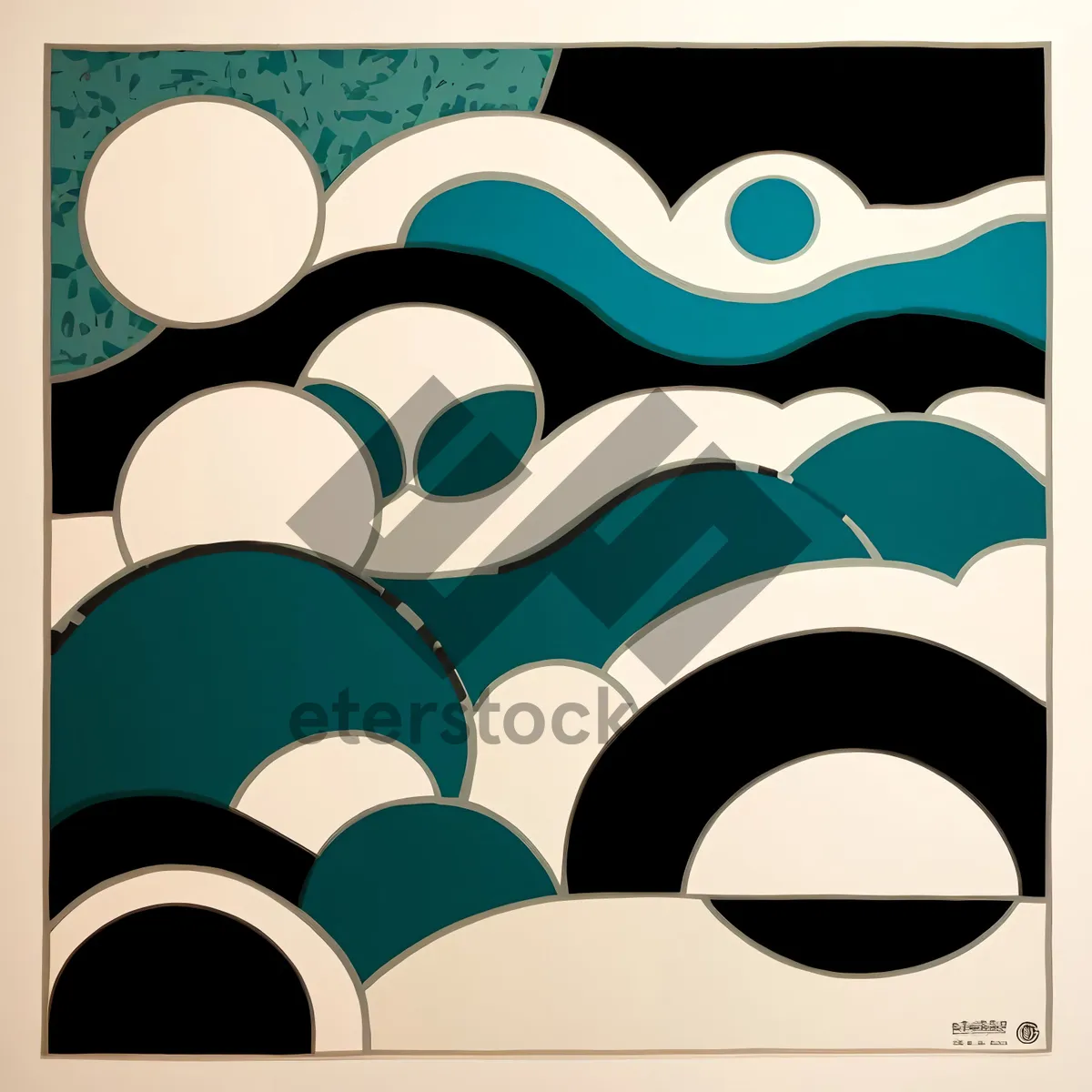 Picture of Elegant Letterhead Design with Artistic Symbol