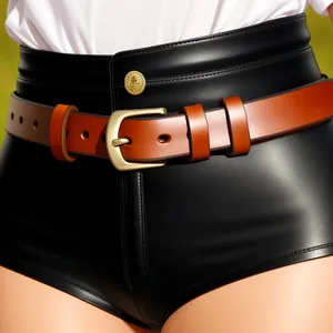 Sexy Waist Shaper: Leather Buckle Fastener for Slimming and Fashion