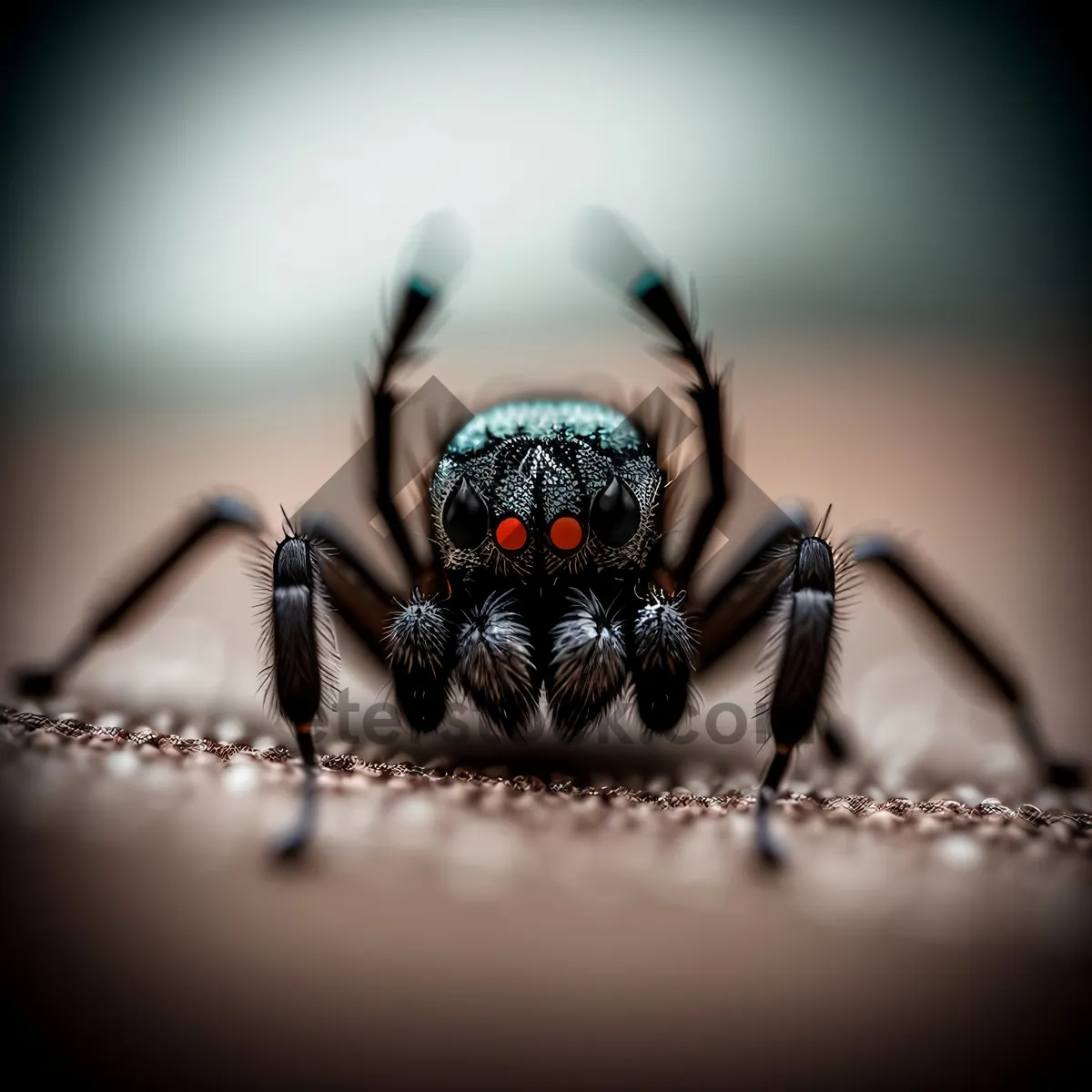 Picture of Closeup of Black Widow Spider - Majestic Arachnid Wildlife