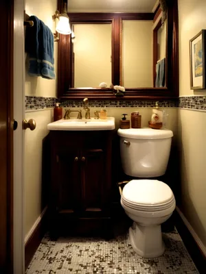 Modern luxury bathroom with sleek design and clean lines.