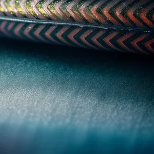 Textured Fabric Bangle with Stylish Pattern