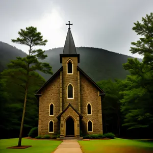 Medieval Cathedral - Towering Religious Landmark