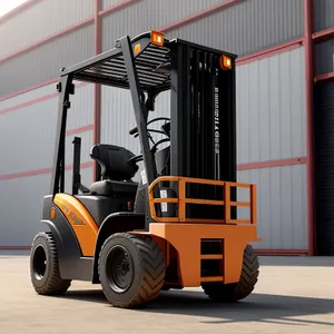 Industrial Forklift Truck for Efficient Cargo Transportation