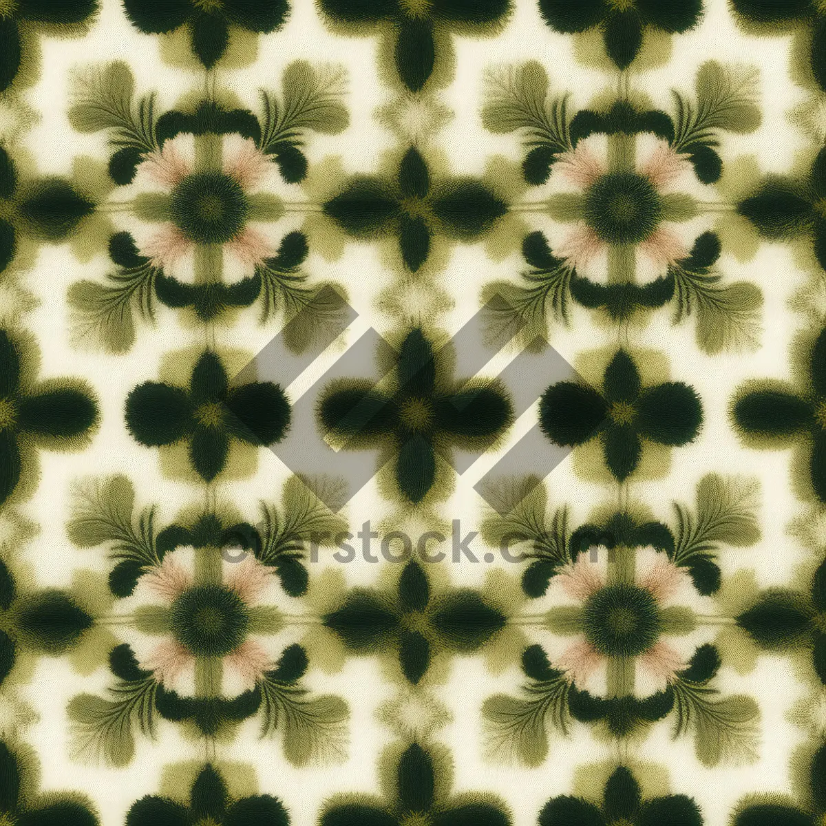 Picture of Floral Baroque Silk Damask Vintage Wallpaper