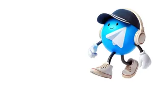 Cartoon 3D Guy Skateboard Clip Art Character