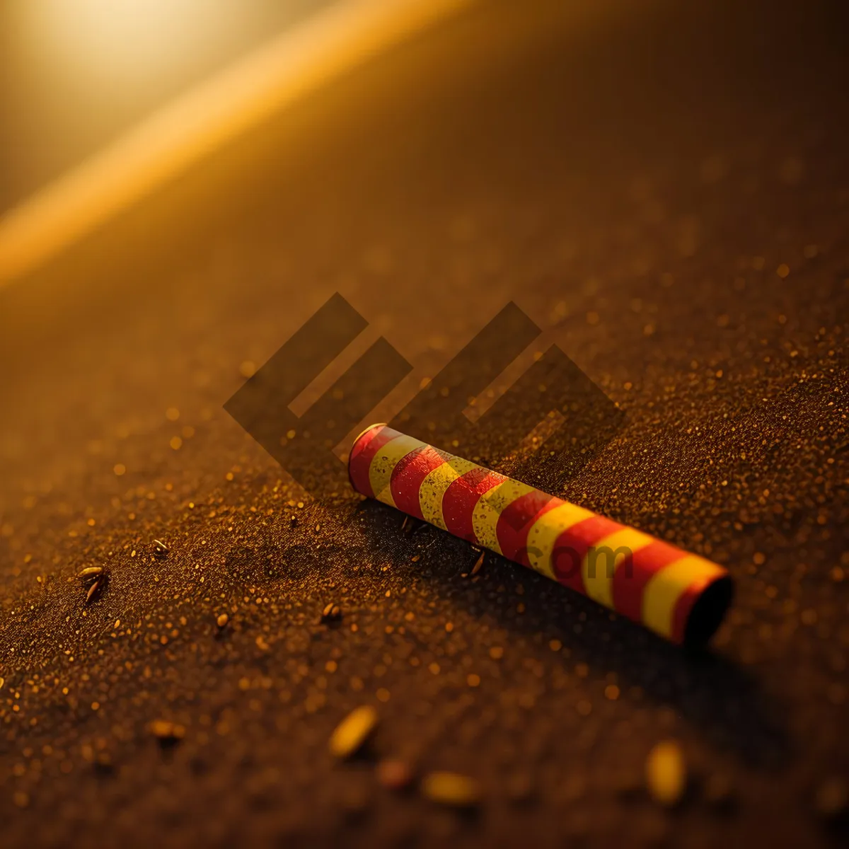 Picture of Close-up of Rubber Eraser, Pencil, and Writing Implements