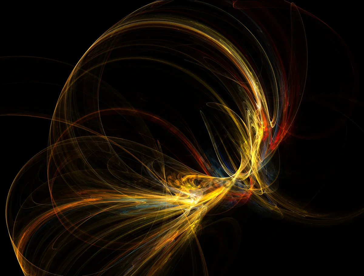 Picture of Futuristic Digital Abstract Light Movement Art