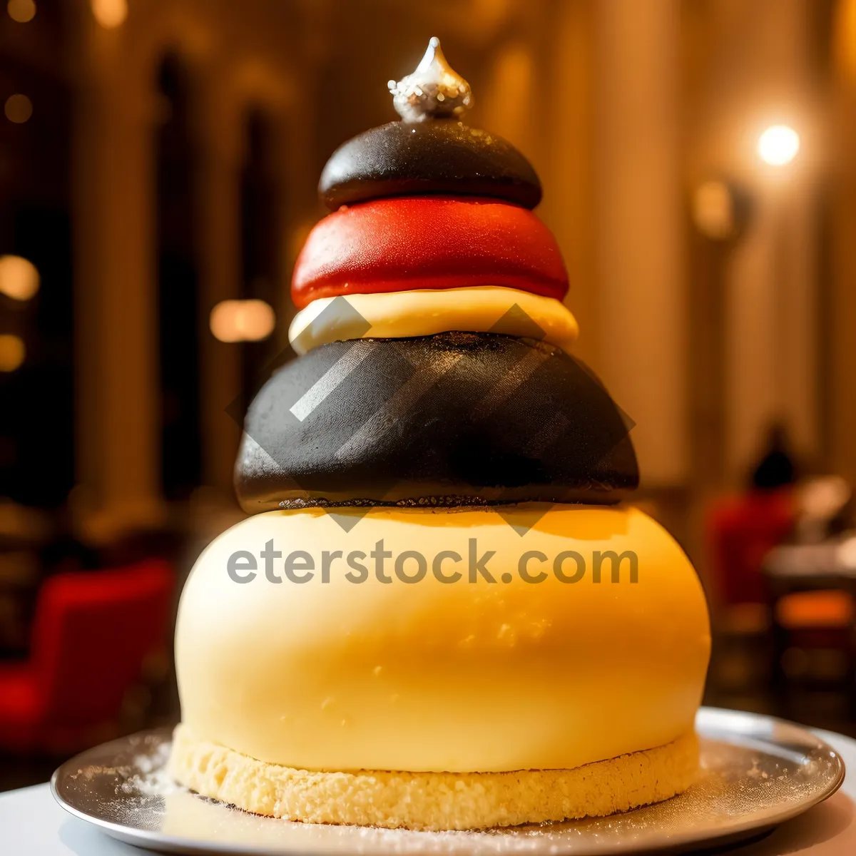 Picture of Chessman Chocolate Cake with Creamy Sugar Frosting