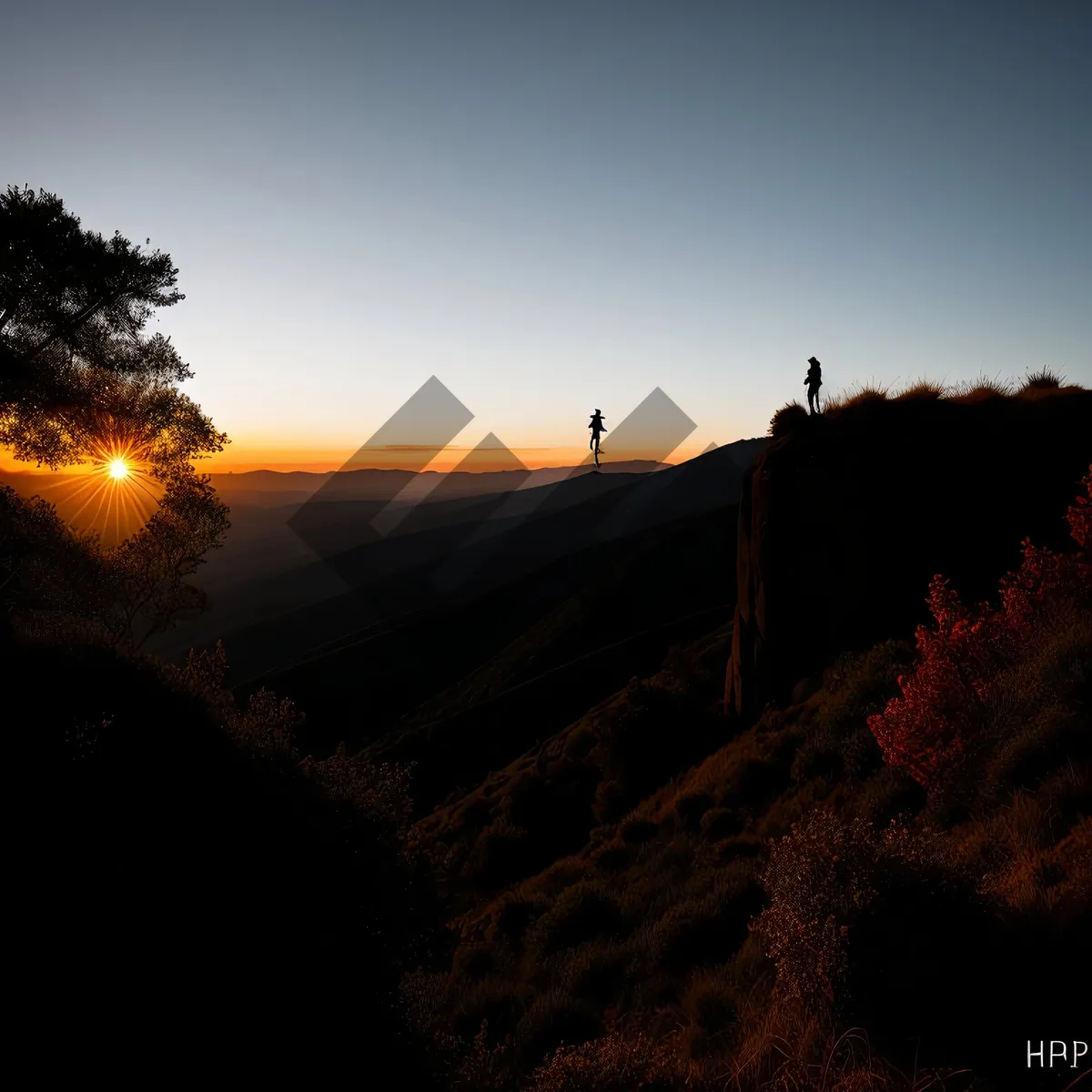 Picture of Majestic Sunset Over Grand Canyon's Scenic Valley