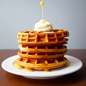 Delicious Chocolate Chip Breakfast Stack