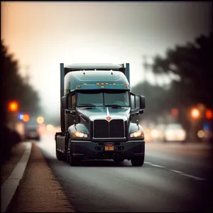 Speeding Freight on Busy Highway