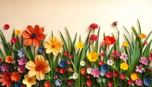 Colorful Summer Bouquet of Pink and Yellow Flowers