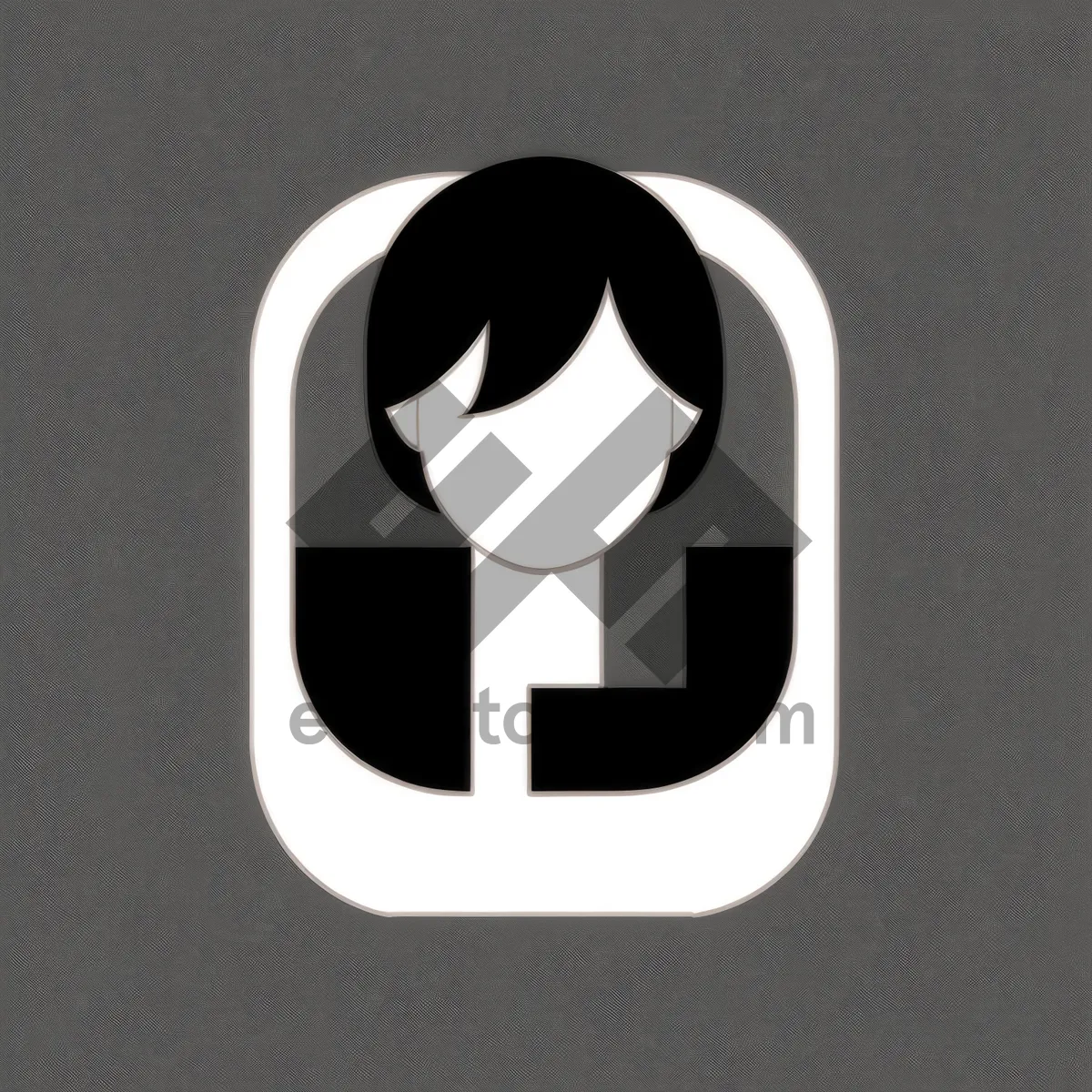 Picture of Web Button Icons: A Sleek Set of Black Design Symbols