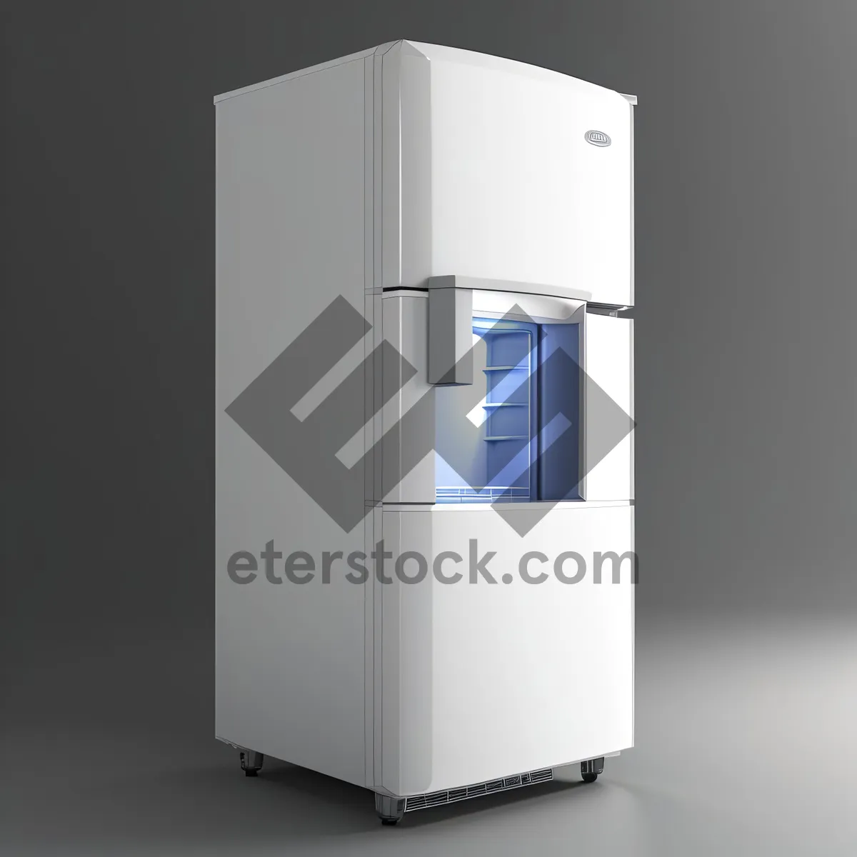 Picture of Advanced Refrigeration Cooling Mechanism: 3D Render Business Object