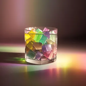 Brilliant Diamond Glass Lampshade