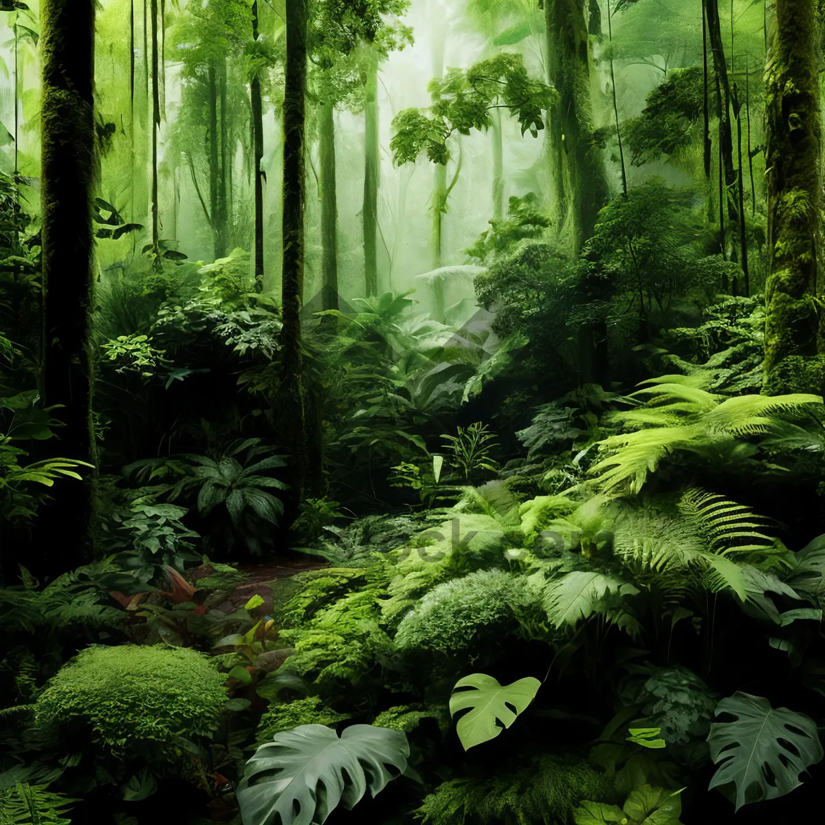 Picture of Tropical Forest Serenity