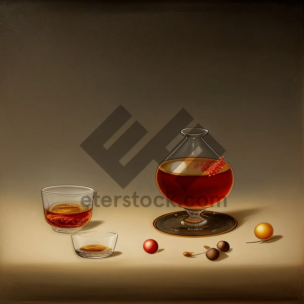 Picture of Red Wine Glass Pouring Celebration