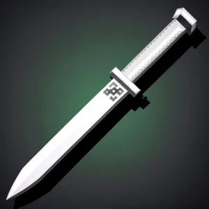 Silver Dagger - Versatile Metal Weapon for Precision and Power