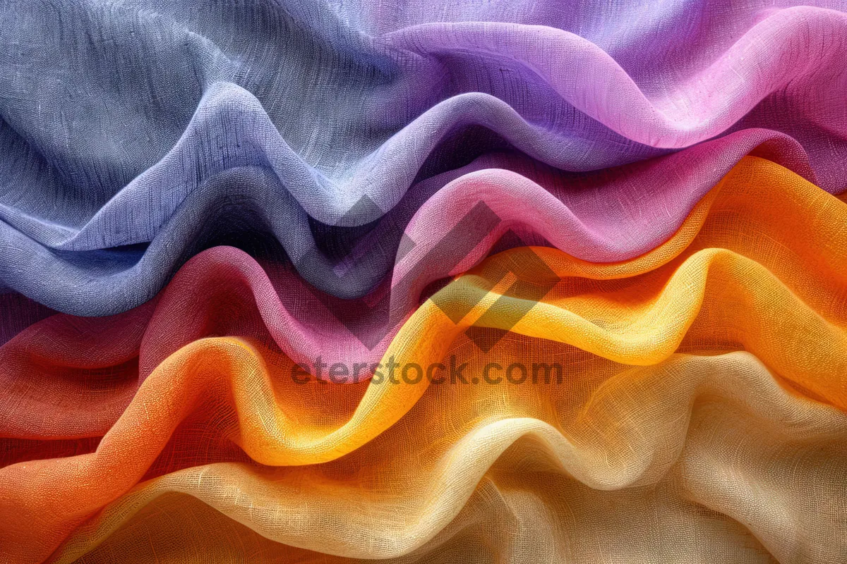 Picture of Colorful Fractal Swirl Texture Background Design