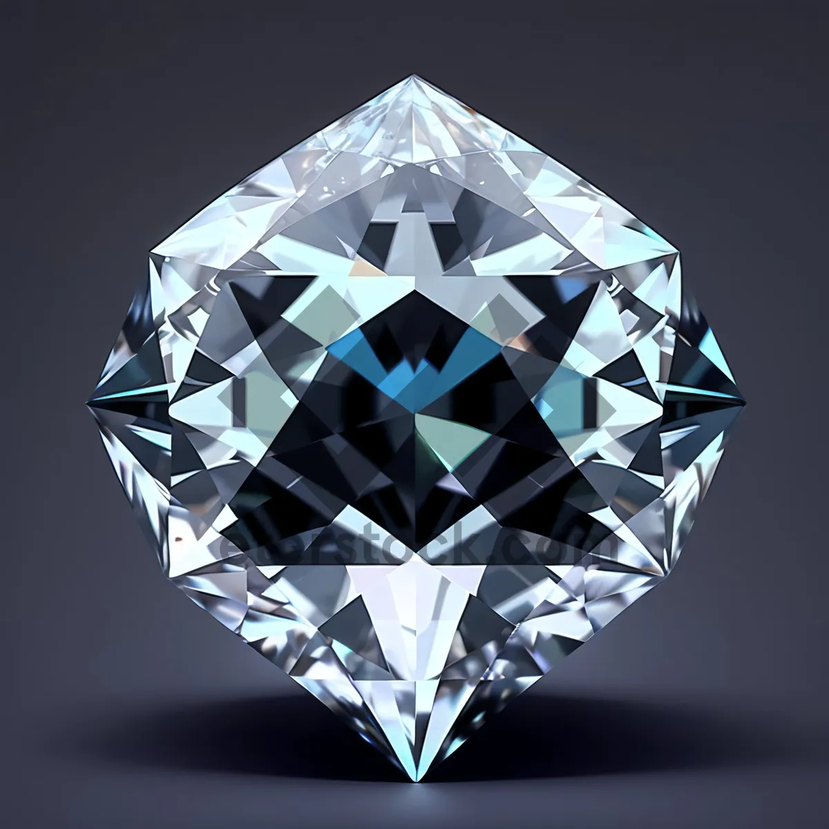 Picture of Brilliant Gem: Shimmering Symbol of Solid Elegance