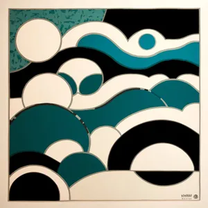 Elegant Letterhead Design with Artistic Symbol