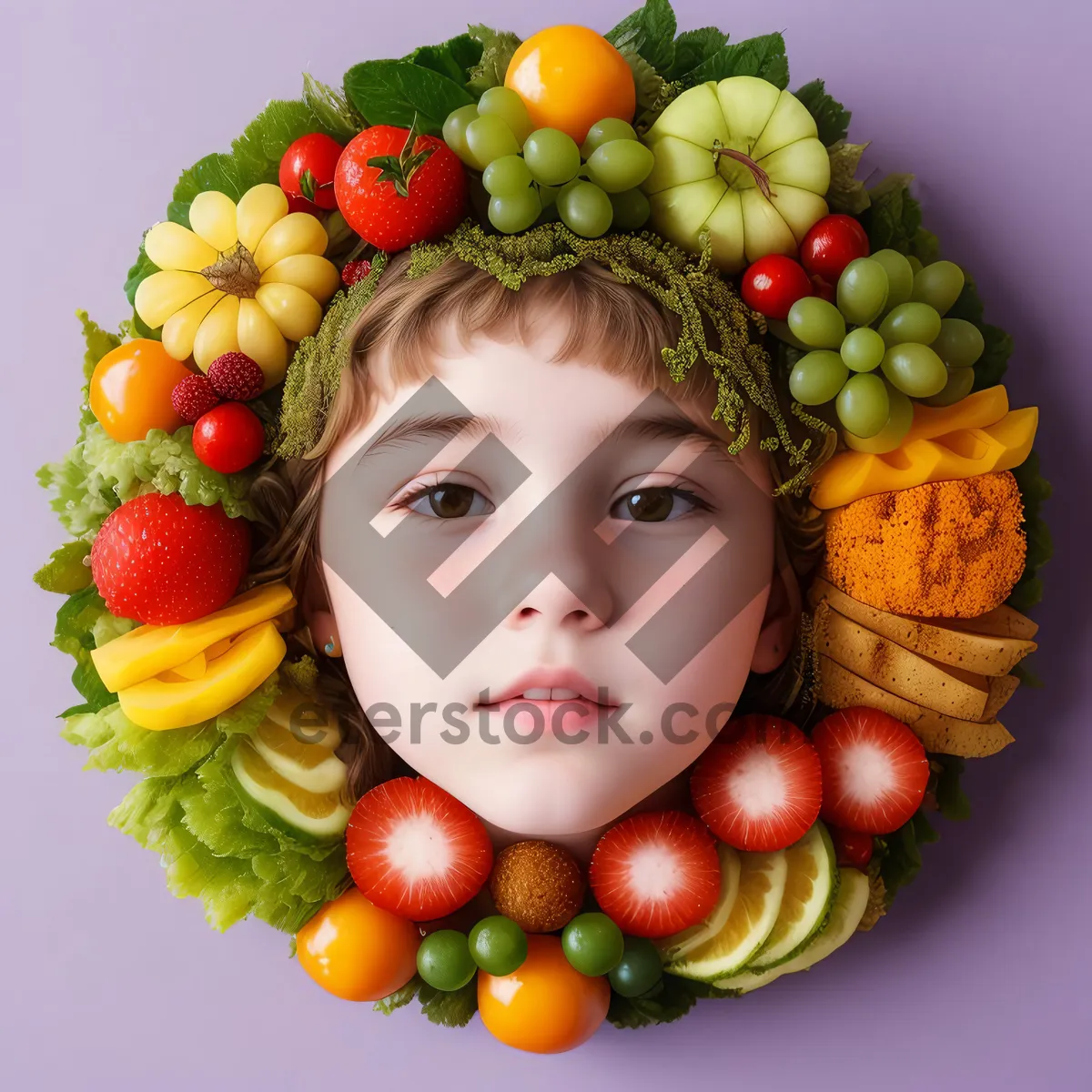 Picture of Colorful Citrus Fruits Bursting with Vitamin C