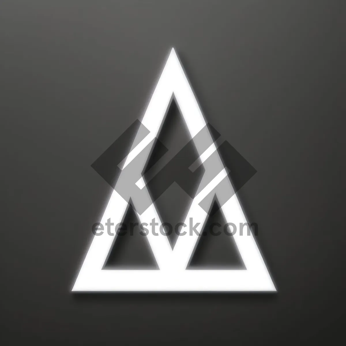 Picture of Triangle Danger Warning Sign Graphic