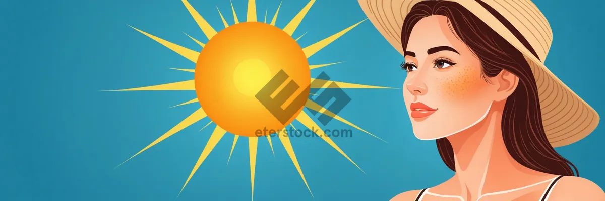 Picture of Orange heat symbol design icon element.