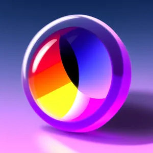 Glossy Gradient Button Set with Bright Colors