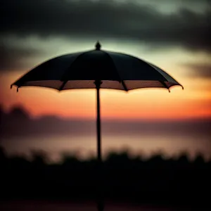Sky Safe Shelter: Canopy Umbrella for Rain Protection