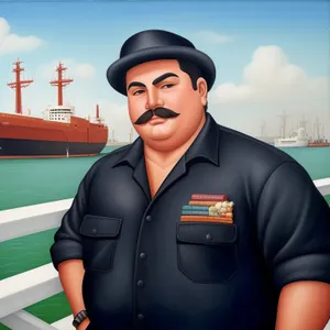 Professional Businessman in Wet Suit Smiling