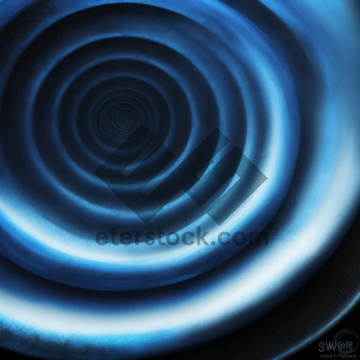 Picture of Fluid Motion: Digital Fractal Ripples in 3D