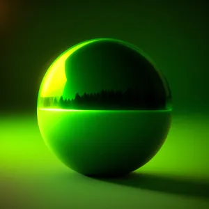 Glowing Satellite Sphere Icon