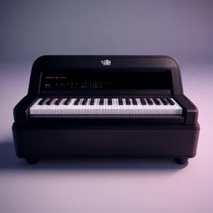 Portable Black Piano Keyboard - Innovative Music Device