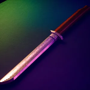 Sharp Steel Letter Opener with Dagger-like Edge Tool