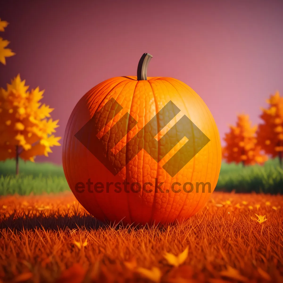 Picture of Autumn Harvest: Vibrant Pumpkin and Squash