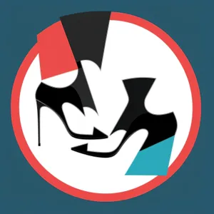 Web button set with symbol icons