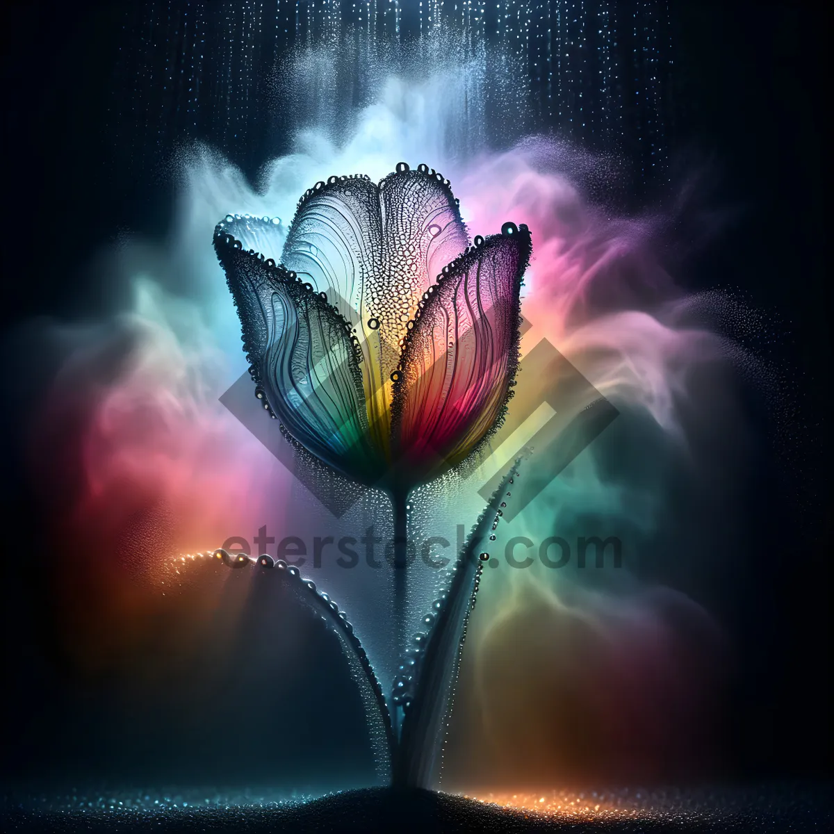 Picture of Iridescent Rainbow Tulip