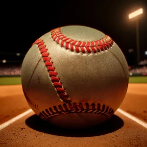 Baseball Glove on Green Grass